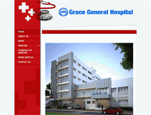 Tablet Screenshot of gracegeneralhospital.com